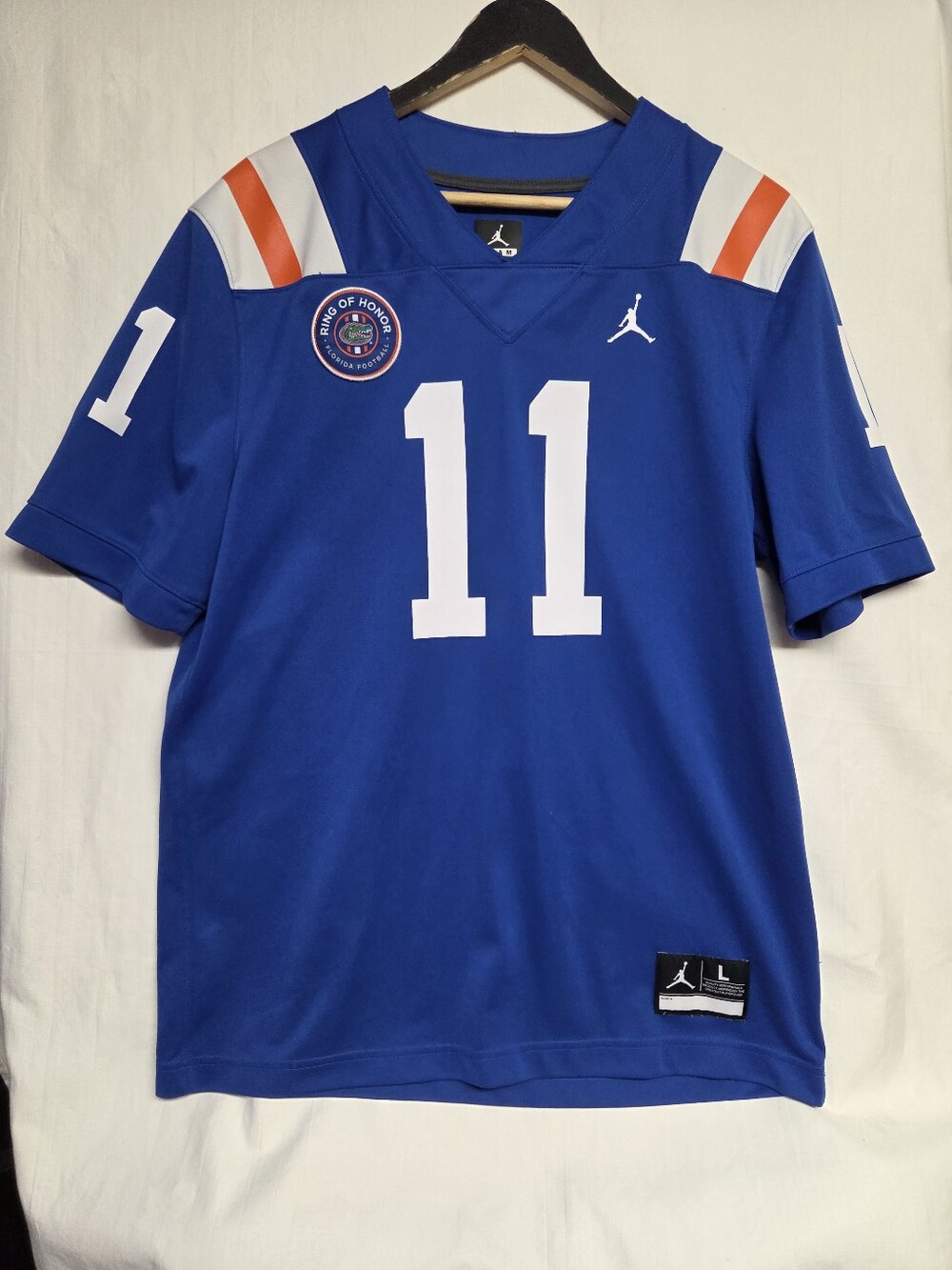 Jordan Steve Spurrier Ring Of Honor Florida Gators Football Jersey
